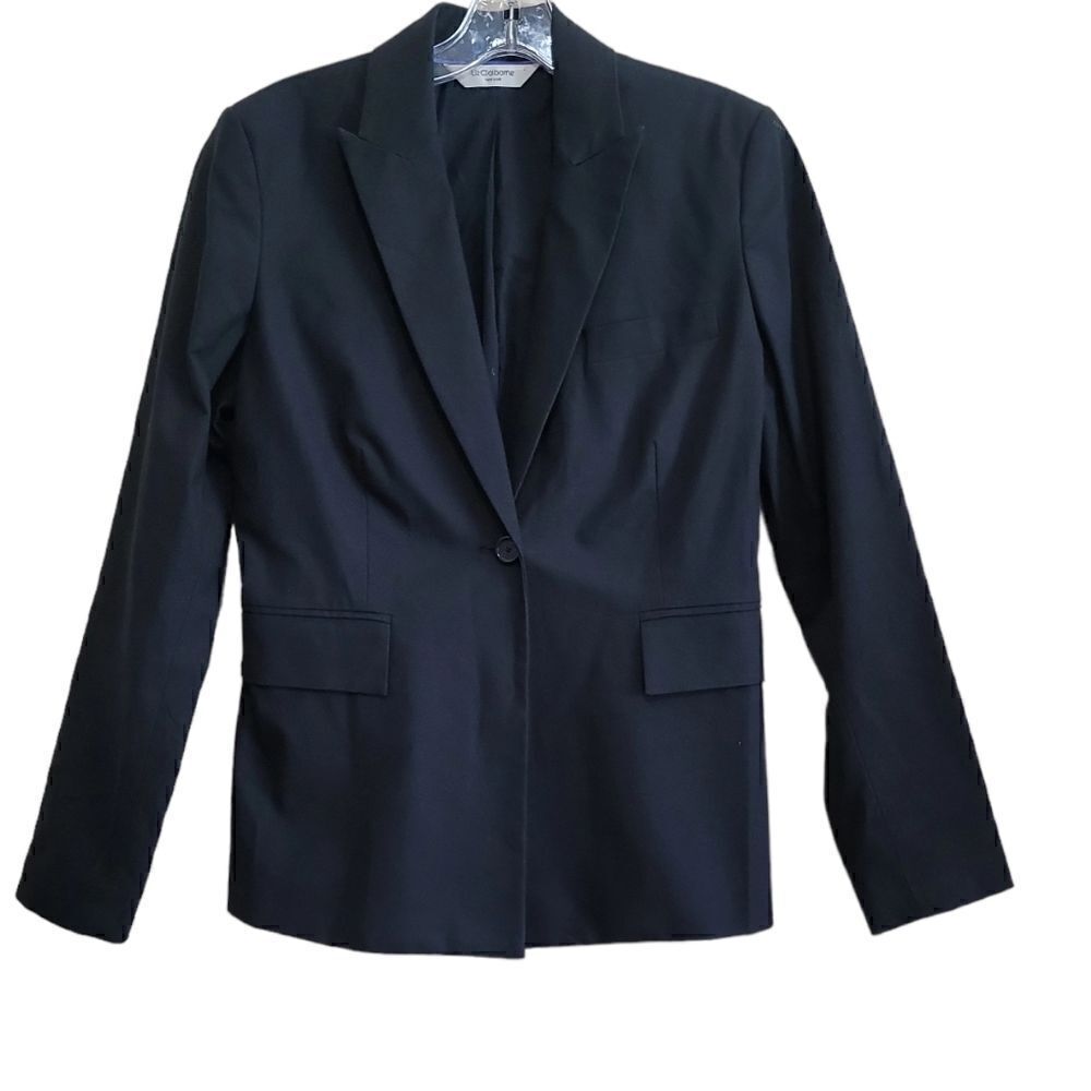 Liz Claiborne Black Women's Blazer Jacket Sz 4